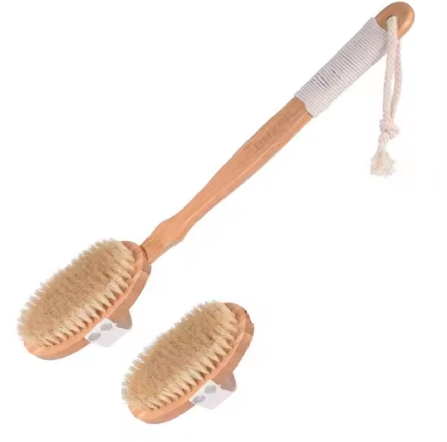 Elderly Assist Body Scrubber Long-Handle Brush