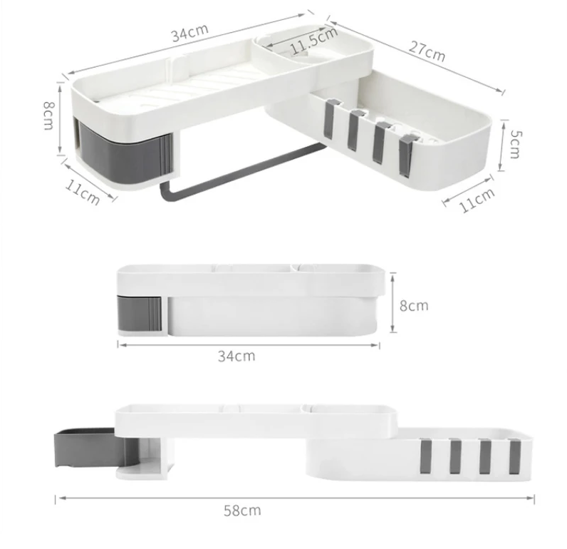 Bathroom Corner Shelf