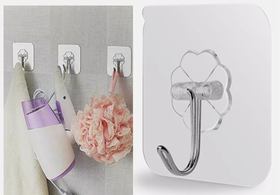 12 pack EasyHooks© for the SafeStep© Shower Mat