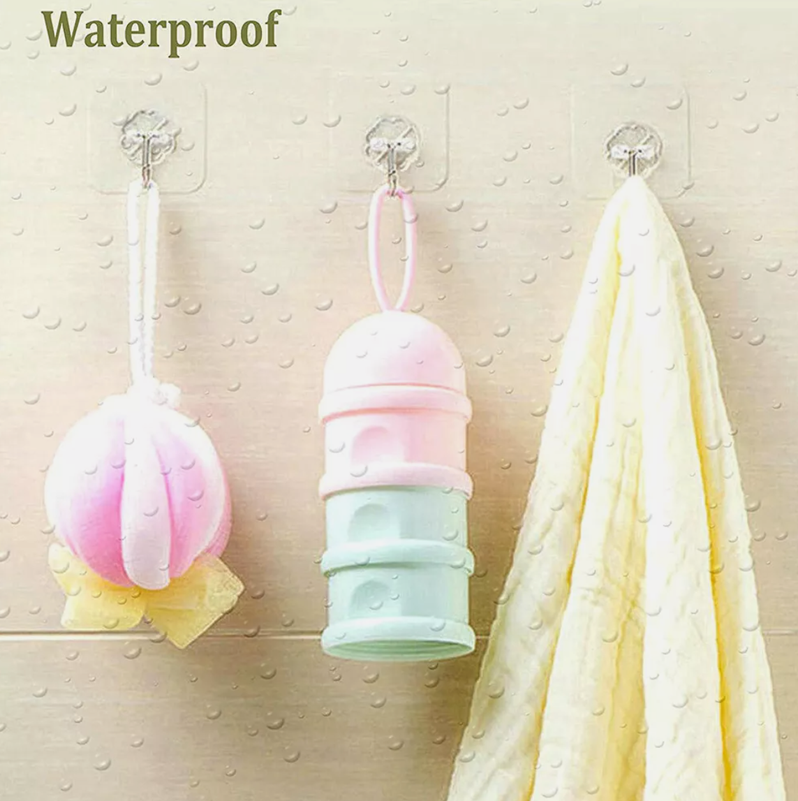 12 pack EasyHooks© for the SafeStep© Shower Mat