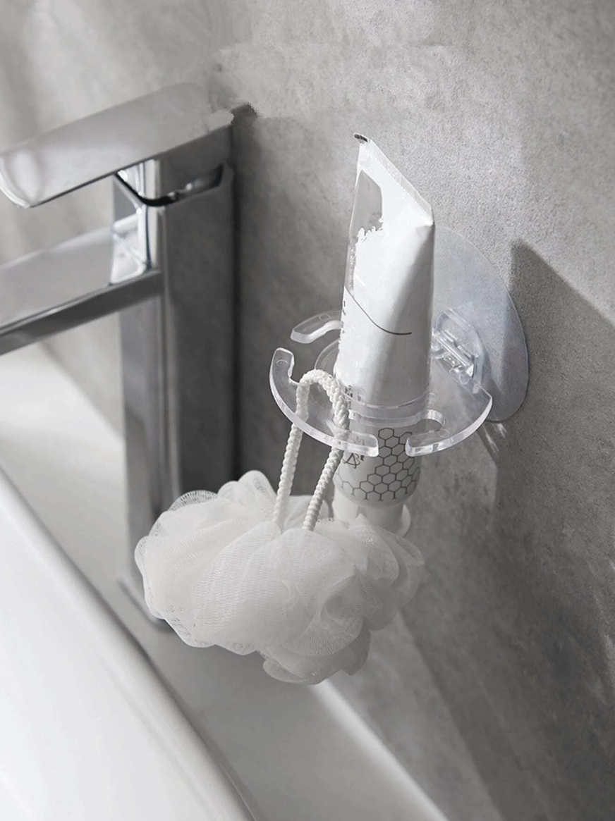Easy Wall Mount-Holder (Toothbrush/Toothpaste/Shaver)